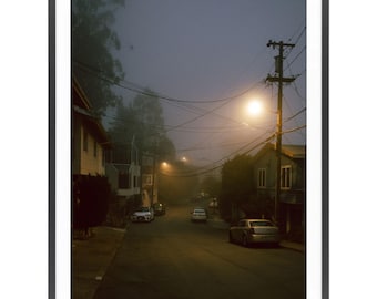 Street Foggy Night