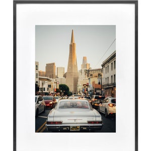 SF Giants and Transamerica Pyramid print. San Francisco