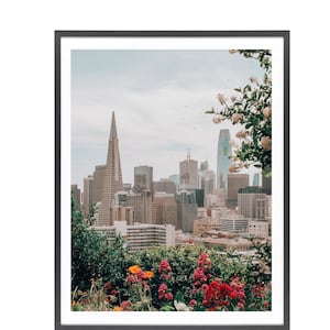 Print Ina Coolbrith Park San Francisco San Francisco Photography San Francisco Wall Art San Francisco Art Print Real Photo Gift for new home