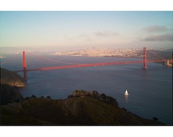 Golden Gate Bridge print. San Francisco.