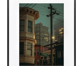 Russian Hill night. San Francisco