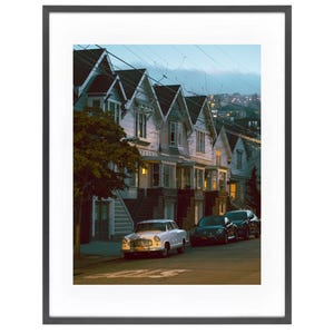 Impression Noe Valley San Francisco Photographie de San Francisco Art mural San Francisco Impression d&#39;art San Francisco Real Photo cadeau voiture vintage