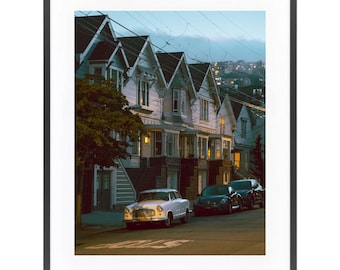 Print Noe Valley San Francisco San Francisco Photography San Francisco Wall Art San Francisco Art Print Real Photo Gift Vintage Car