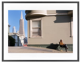 North Beach Relax San Francisco San Francisco Photography San Francisco Wall Art San Francisco Art Print Real Photo Gift for new home