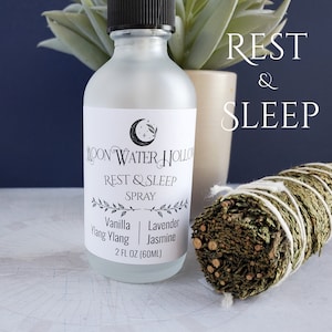 Rest And Sleep Spray To Bring Calm and Deep Sleep 2.0 Ounces