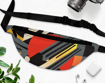 Fanny Pack  | Multicolor | Unisex | Bauhaus | Constructivism | Avant-garde | Abstract art | Geometric | Mid-century modern | MCM