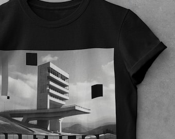 Brutalist Architecture T-Shirt | Urban Streetwear Design