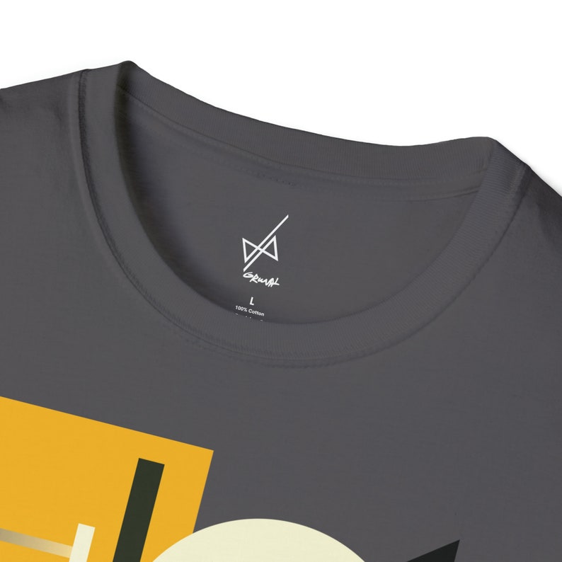 T-Shirt | Multicolor | For | Bauhaus | Constructivism | Unisex | Avant-garde | Abstract art | Geometric | Mid-century | modern | Gift | MCM image 8