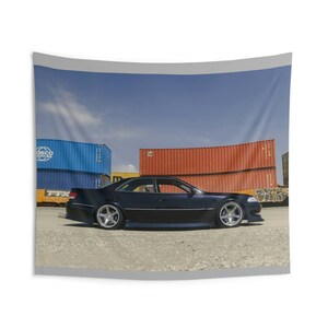 1997 Toyota JZX100 Markii by City Garage Kustoms, Indoor Wall Tapestries