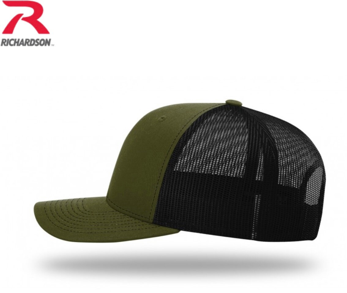 Leather Patch Fishing Hat With Fishing Poles | Richardson  display picture 1