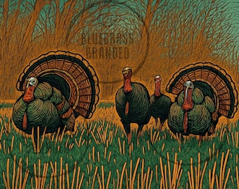 Gobbler PNG Digital File only