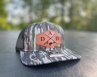 DAD fishing hat with fishing poles FATHERS DAY