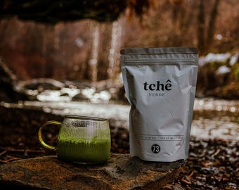 Tche Verde - Yerba Mate Plant-based energy  - Coffee Substitute Yerba Mate and Guarana -  multivitamin blend