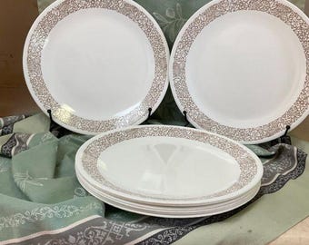 Vintage Corelle by Corning "Woodland Brown" pattern
