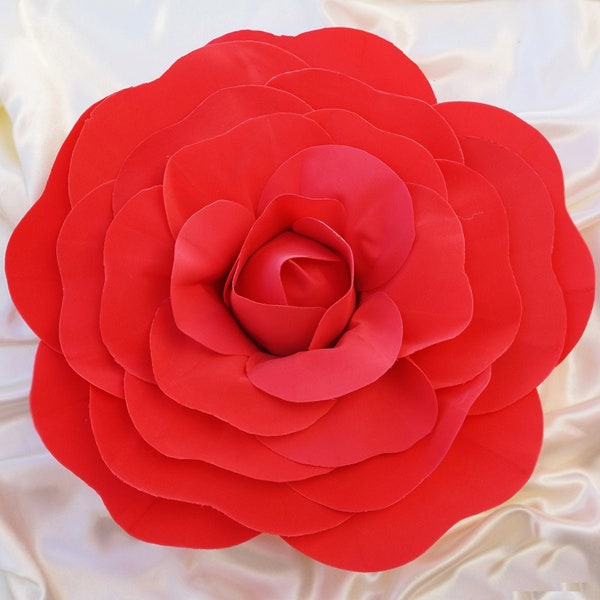 2 Pack 20" Large Real Touch Artificial Foam Craft Roses