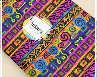 Luxury African Bold Holiday Gift Wrap Paper Roll, Festive Birthday, Batik, Melanin, Eco Friendly, Kente, Kwanzaa, African American, Culture