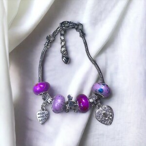 European Style Charmed Bracelet