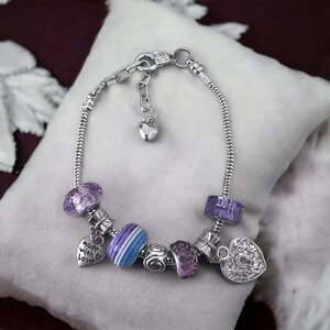 European Style Charmed Bracelet