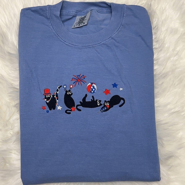 embroidered fourth of july shirts