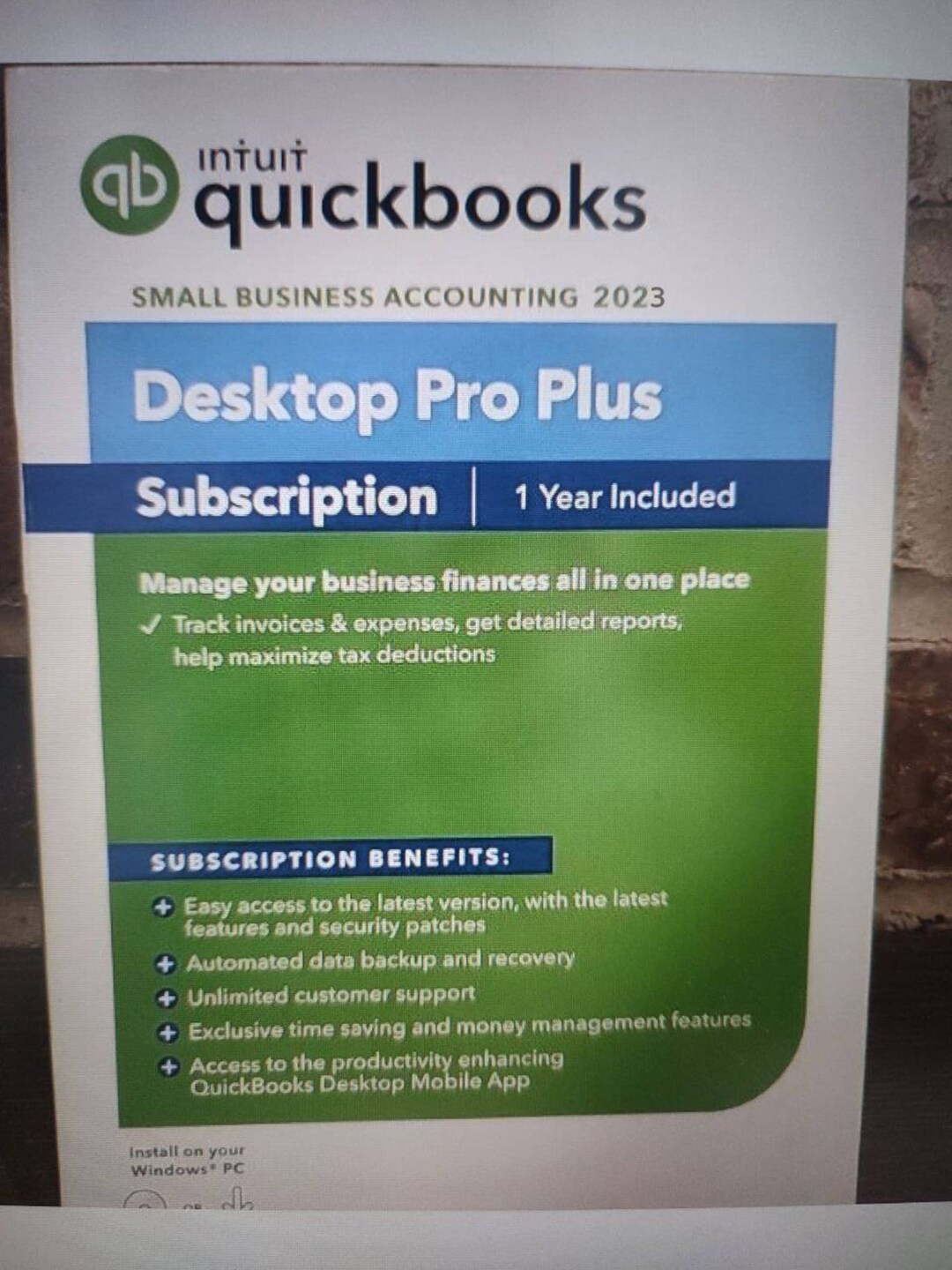 Quickbooks Desktop Pro Plus 2023 USA Version Etsy