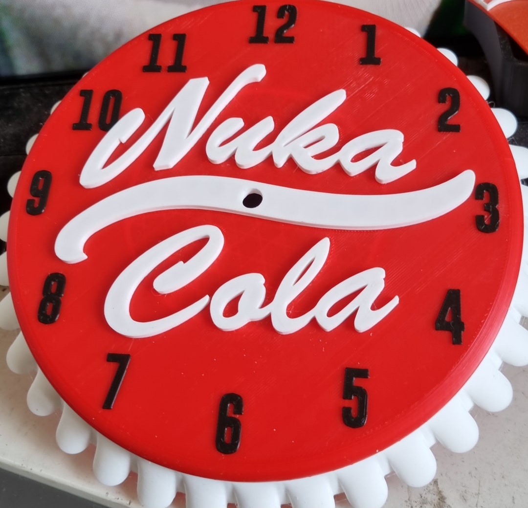 FALLOUT Clock Nuka-cola - Etsy