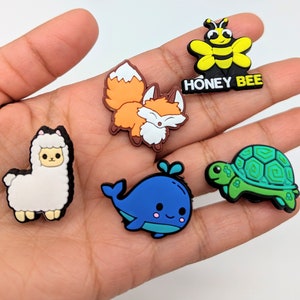 Llama croc charm best sale