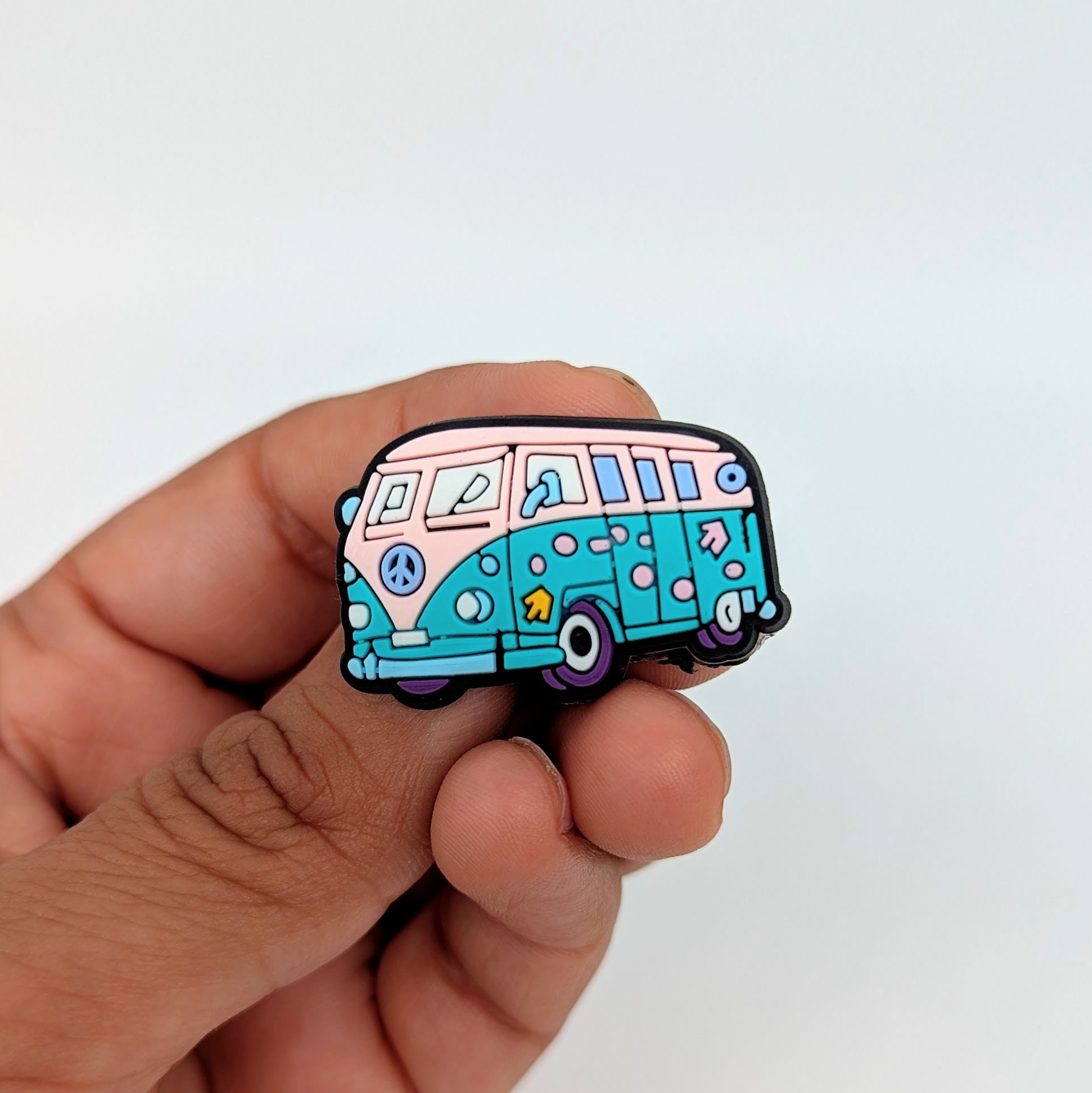 Rainbow and Flowers Shoe Charms Summer Fun Croc Charms Jibbitz for