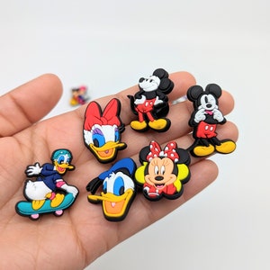 Disney Croc Charms, Croc Jibbitz, Minnie, Mickey, Stitch, Donald Duck, Buzz  Lightyear 