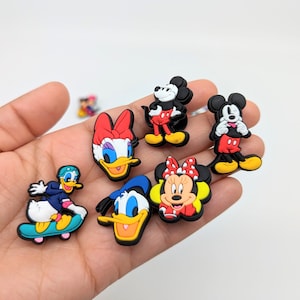 Disney Croc Charms, Croc Jibbitz, Minnie, Mickey, Stitch, Donald Duck, Buzz  Lightyear 