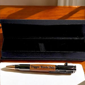 Custom bullet pen