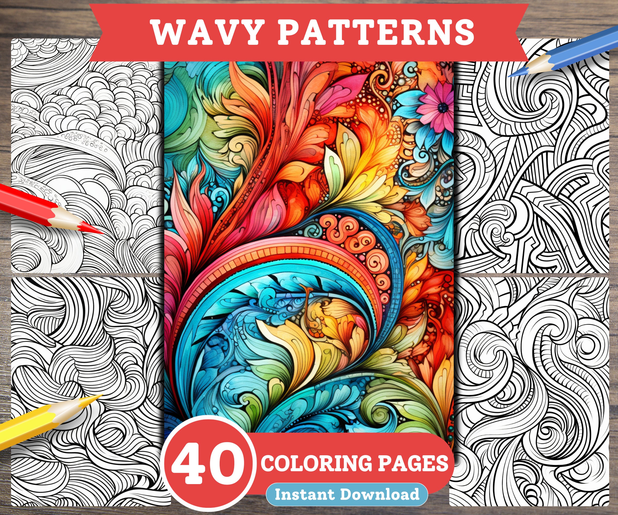 Simply Satisfying Coloring Book