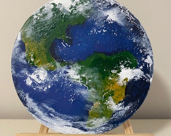 Original Earth Painting - Etsy Canada