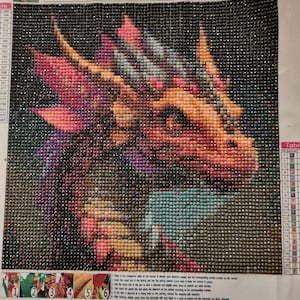 Ready finished diamond painting