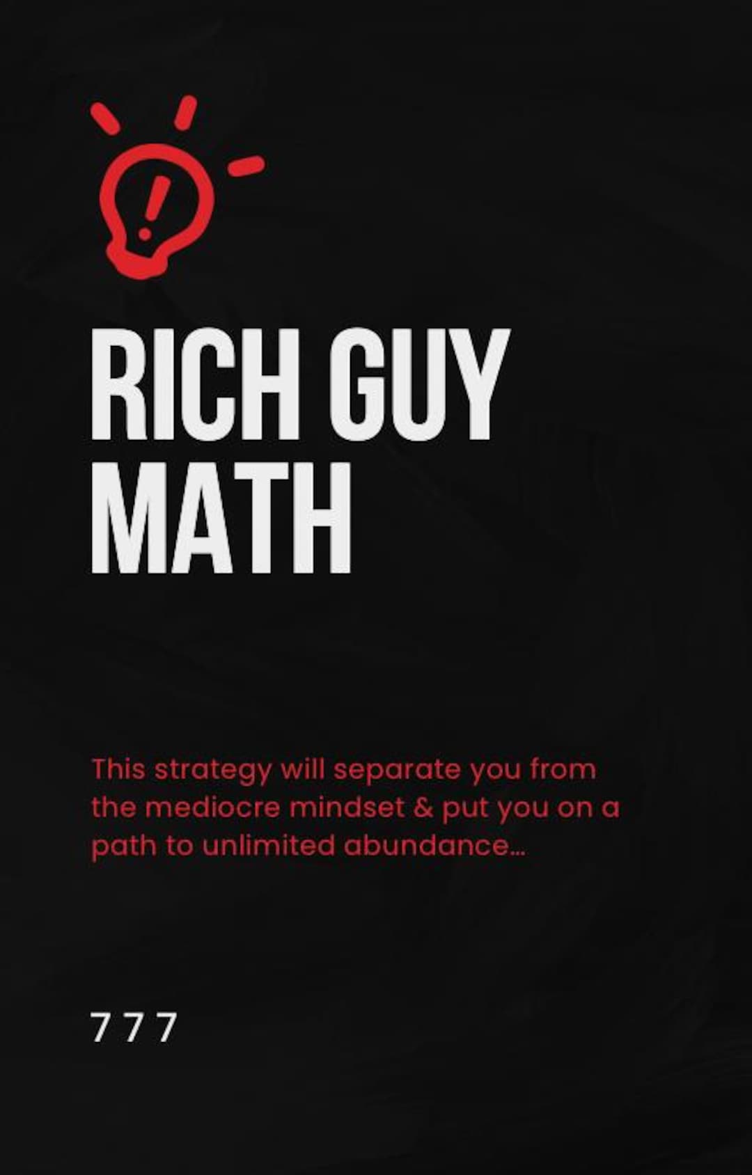 RICH GUY MATH - Etsy