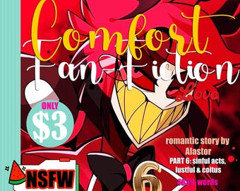 Romantic SPICY 18+ Fan-Fiction Story from "Alastor" Canon Divergence AU | 4639 Words | Instant DOWNLOAD