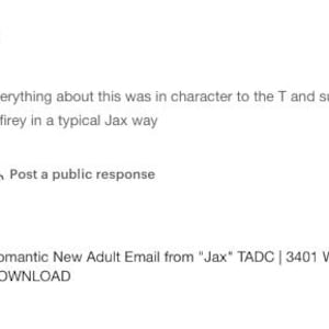 Email romantica per adulti da "Jax" TADC / 3401 parole / DOWNLOAD immediato immagine 5