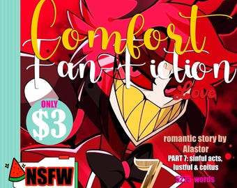 Romantic SPICY 18+ Fan-Fiction Story from "Alastor" Canon Divergence AU | 5275 Words | Instant DOWNLOAD
