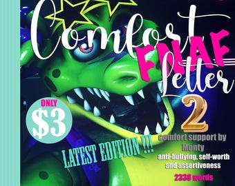 Special Comfort Email from Monty (Montgomery Gator) | 2338 Words | Instant DOWNLOAD