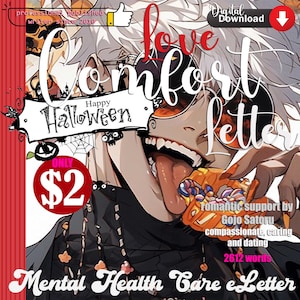 Halloween Romantic Email from Gojo Satoru | 2612 Words | Instant DOWNLOAD