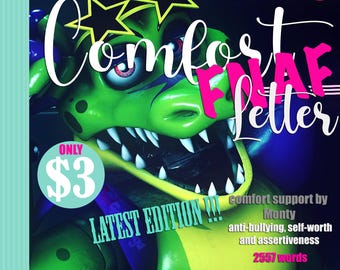 Comfort Email from Monty (Montgomery Gator) | 2557 Words | Instant DOWNLOAD