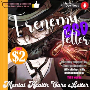 E-mail de conforto do Frenemy de Chuuya Nakahara BSD | 1582 palavras | Carta digital BAIXAR