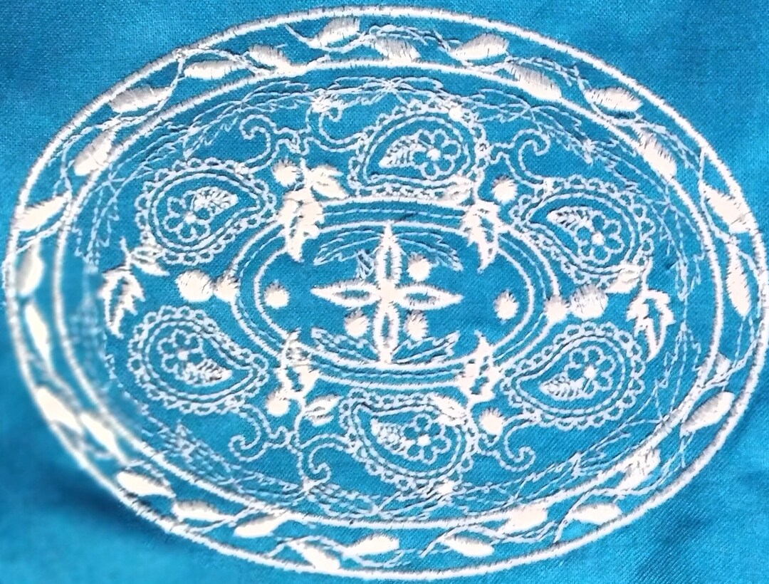 Whitework Machine Embroidery. Etsy