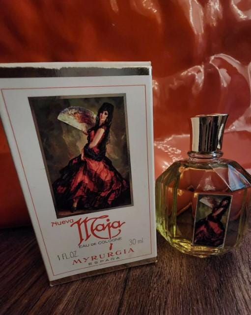 Vintage Perfume Maja - Etsy
