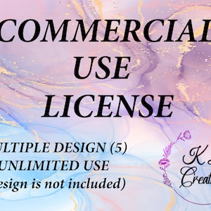 Extended Commercial License Single (5) Product