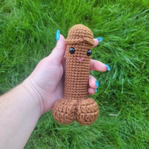 Life-Size Pecker Amigurumi Crochet Pattern – Naughty Ladies Night Gift (PDF)
