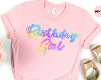 The Birthday Girl Shirt, Birthday Party Girl Shirt, Youth Birthday Girl Shirt, Birthday Shirt, Birthday Girl Shirts, Birthday Girl Outfit