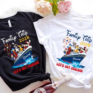 Custom Disney Family 2025 Shirts,2025 Family Trip Shirts,Disney Family Matching Shirt,Disney 2025 Shirts,Personalized Disney Vacation Shirts
