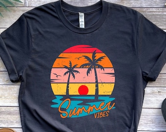 Retro Summer Shirt, Summer Vibes Shirt, Family Summer Trip T-Shirt, Road Trip Shirts, Weekend Road Trip Shirt, Vacation Shirt, Summer Shirt