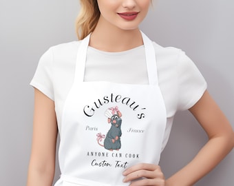 Ratatouille Apron: Chef Mouse Kitchen Gift