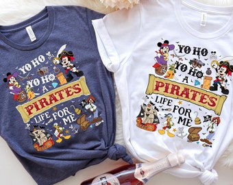 Mickey and Minnie Mouse Pirate Cruise T-Shirt